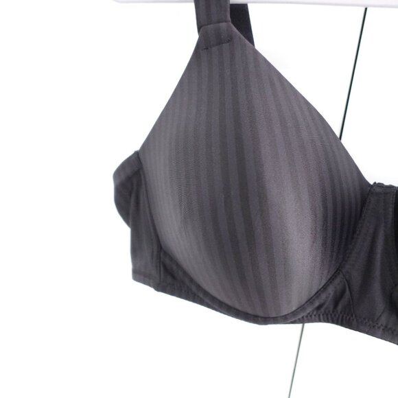 NEW Playtex Secrets Perfectly Smooth Shaping Wireless Bra Black Size 38C 4707 - Picture 3 of 5